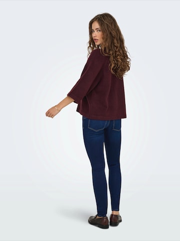 Pull-over 'ONLSIMONI' ONLY en rouge