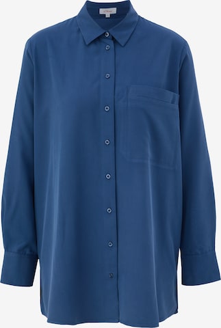 s.Oliver Blouse in Blauw: voorkant