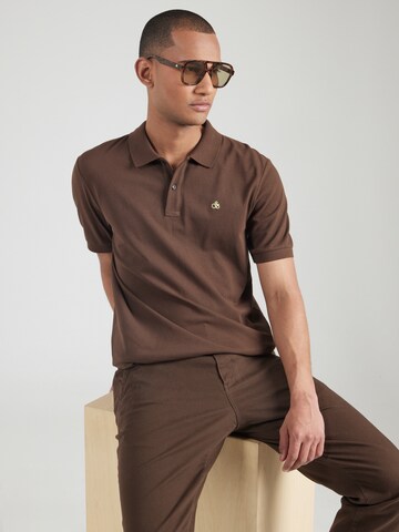 T-Shirt 'Seasonal Core' SCOTCH & SODA en marron : devant