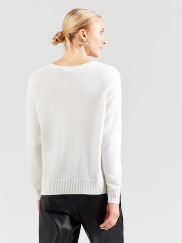 Pull-over 'VIRGOLA' MM by Max Mara en blanc