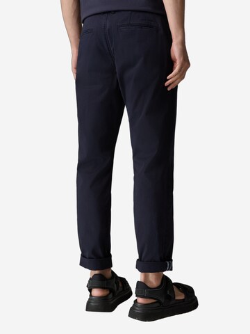 BOGNER Slimfit Chinohose 'Niko' in Blau