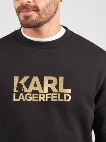 Karl Lagerfeld Μπλούζα φούτερ σε μαύρο