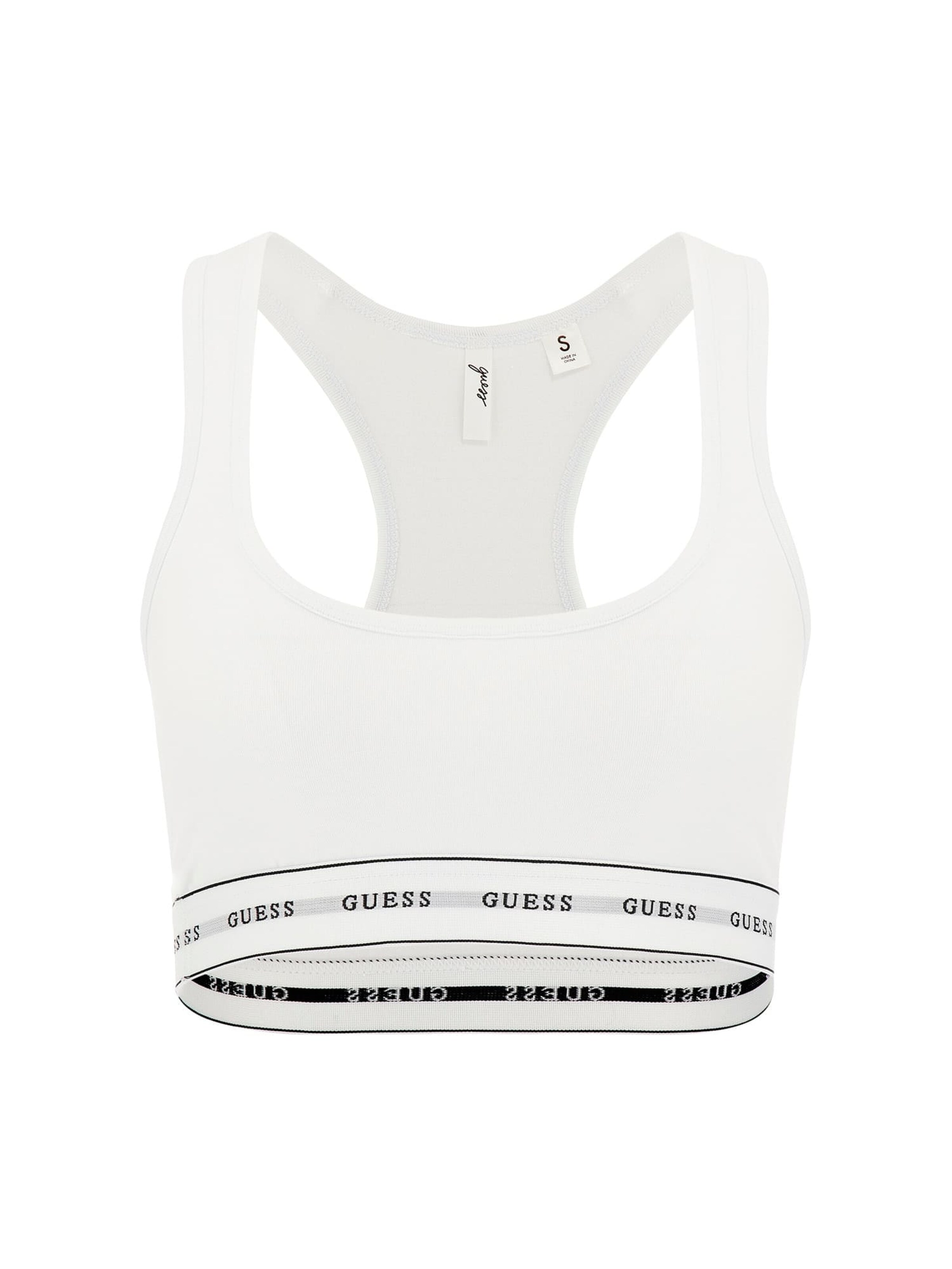 GUESS Bustier BH 'CARRIE' in Weiß: Vorderseite