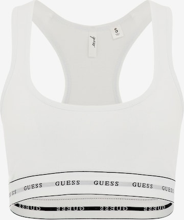 GUESS Bustier BH 'CARRIE' in Weiß: Vorderseite