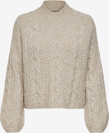 JDY Trui 'JDYSILJA' in Beige: voorkant