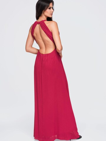 Ombre Dress in Red