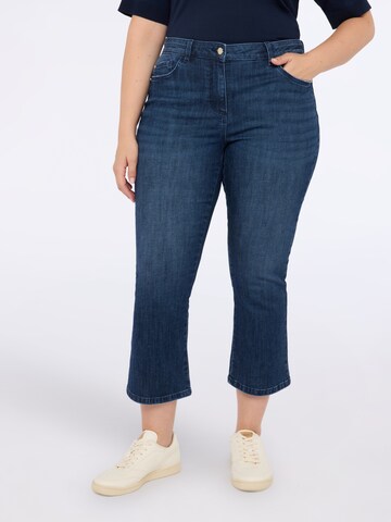 Fiorella Rubino Tapered Jeans in Blue