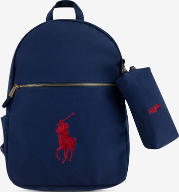 Polo Ralph Lauren Backpack in Blue: front