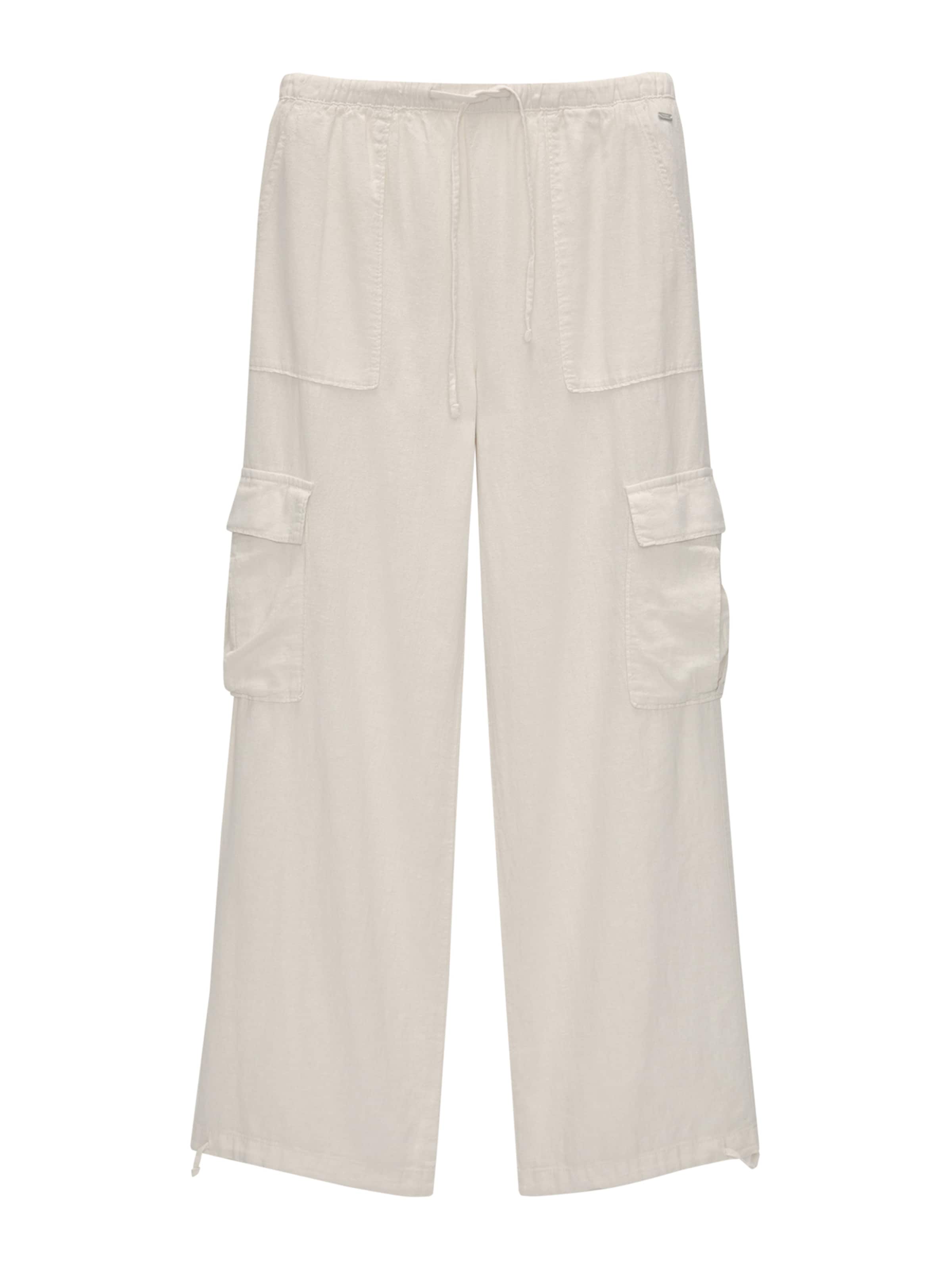 Pull&Bear Gargohousut värissä ecru, Tuotenäkymä