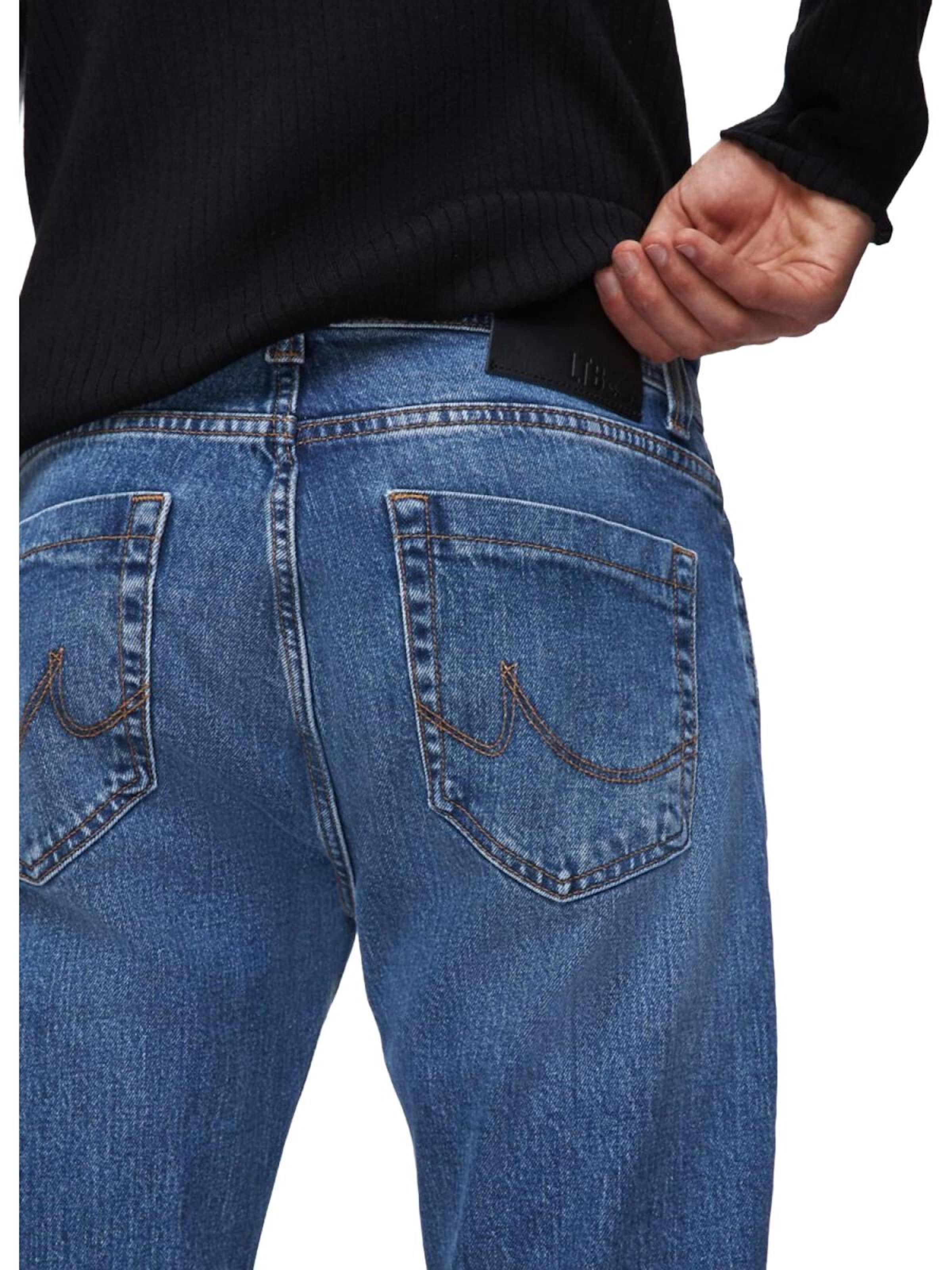 regular Jeans 'LTB Jeans Hollywood Y Straight Leg Mid Waist Jeanshose' di LTB Jeans in verde