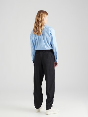 VILA Normalny krój Spodnie 'NELLIE' w kolorze czarny