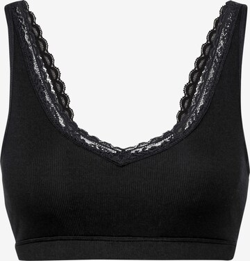 s.Oliver Bra in Black: front