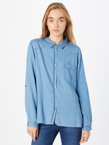 ZABAIONE Blouse 'Judith' in Blue: front
