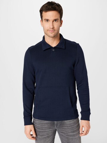 TOM TAILOR Sweatshirt in Blau: predná strana