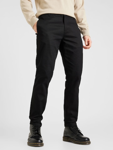 MAKIA Regular Pants 'Fabrik' in Black: front