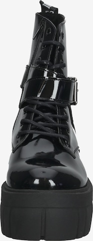 STEVE MADDEN Lace-Up Ankle Boots 'FOLIE' in Black