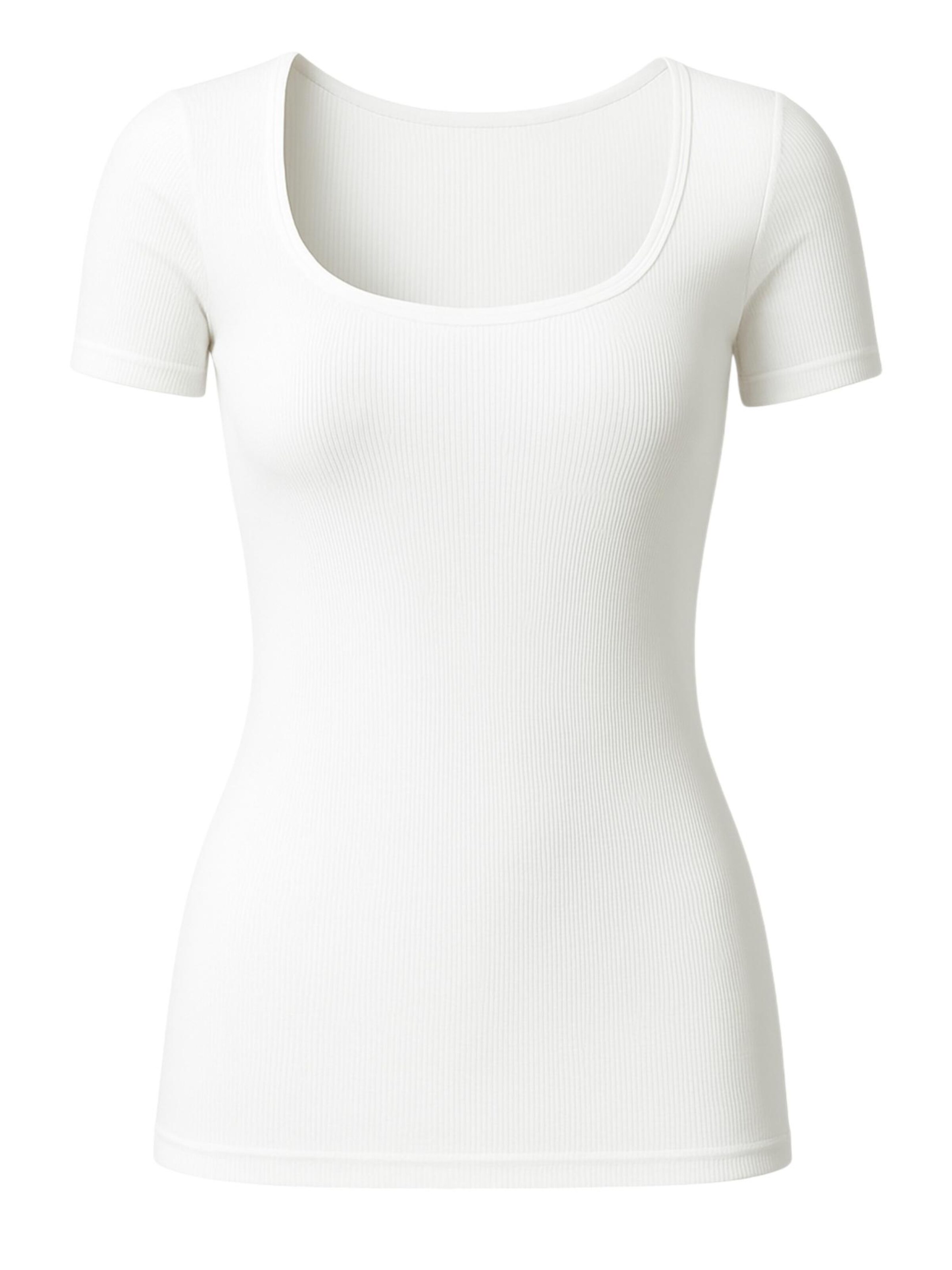 fashionshowcase Overdel 'SQUAREFORM' i hvid: forside