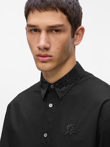 Regular fit Camicia di Karl Lagerfeld in nero