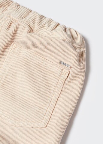 MANGO KIDS Regular Housut 'Moritz' värissä beige