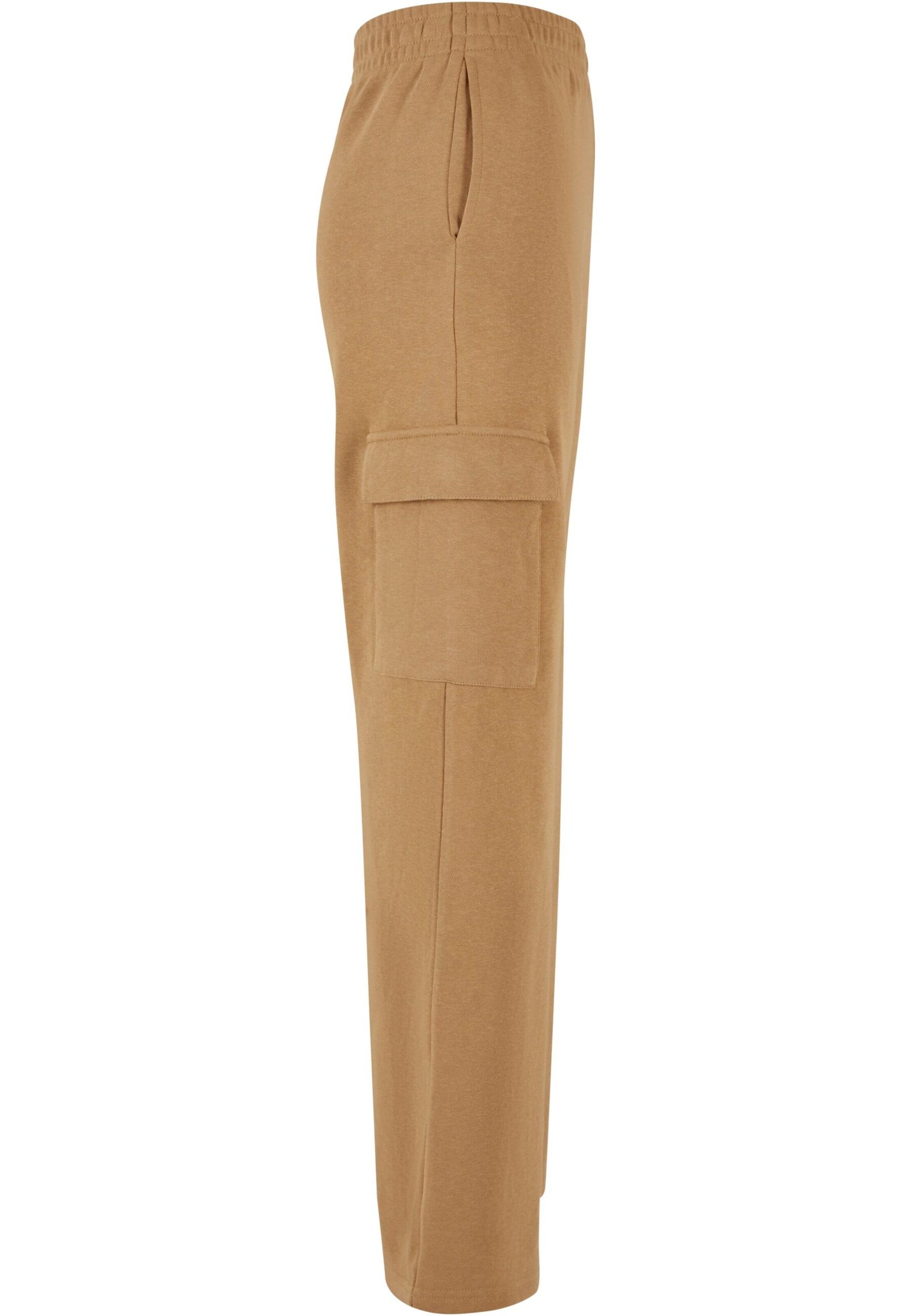 Urban Classics Loose fit Cargo trousers in Beige
