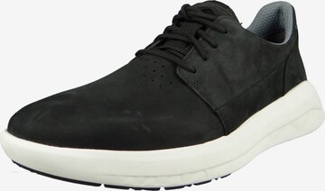 TIMBERLAND Athletic Lace-Up Shoes in Black: front