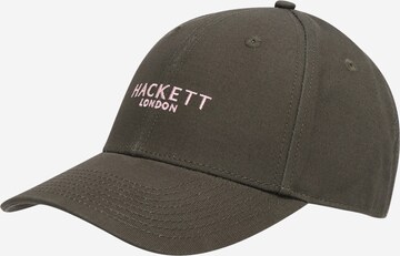 Hackett London Шапка с козирка 'CLASSIC' в зелено: отпред