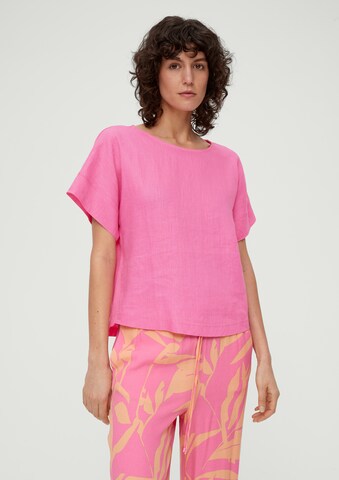 Camicia da donna di s.Oliver in rosa: frontale