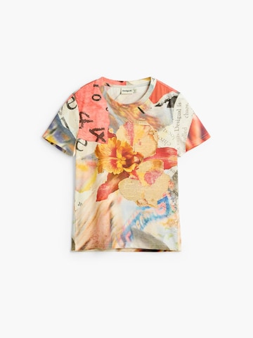 Tricou de la Desigual pe portocaliu