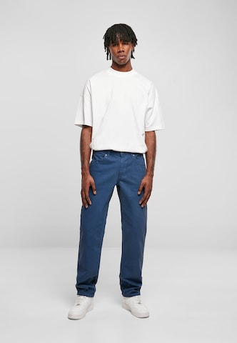 Urban Classics Regular Jeans in Blau: Vorderseite