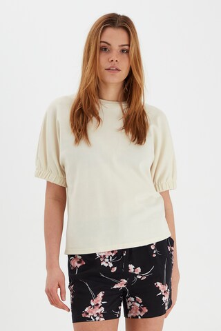b.young Shirt 'Bysillana' in Beige: front