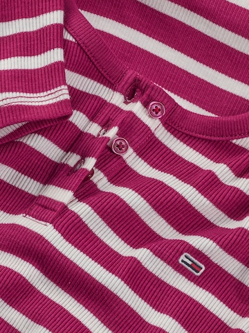 raudona Tommy Jeans Marškinėliai