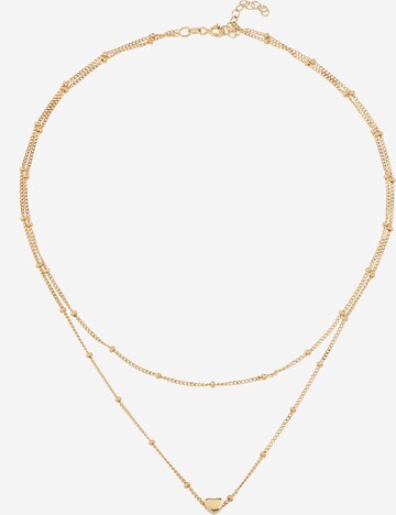 ELLI Necklace 'Herz' in Gold: front