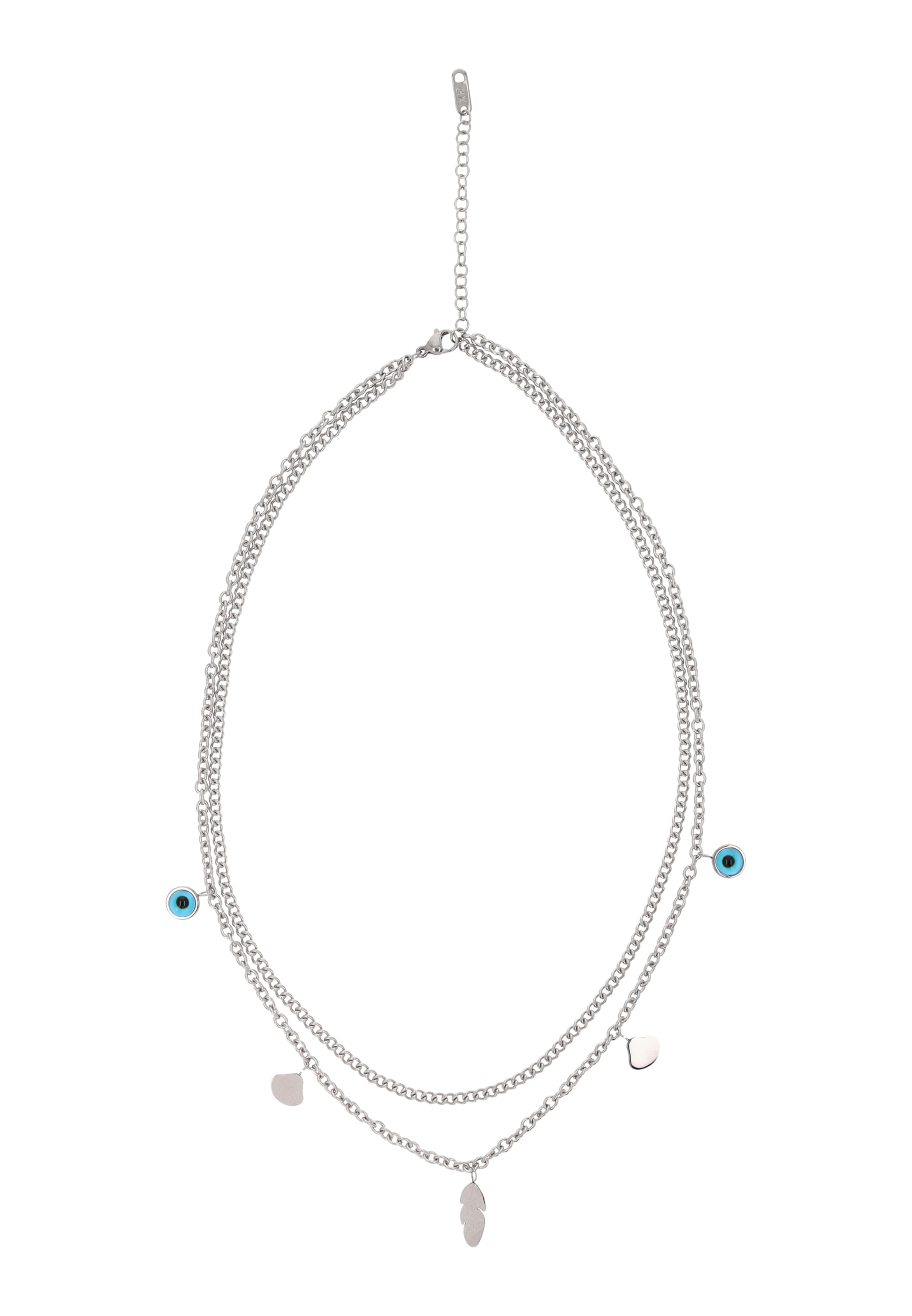 GRASSLAND Ketting in Blauw: voorkant