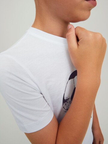 Jack & Jones Junior - Camiseta en blanco