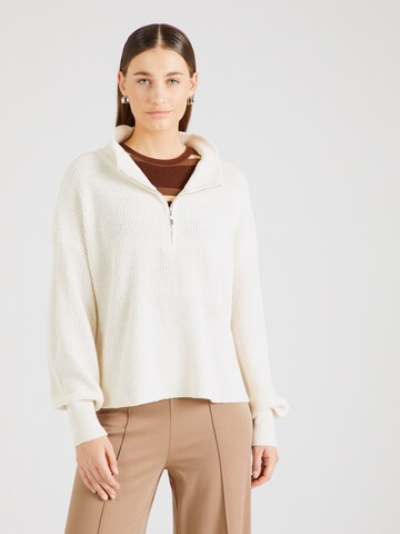 VERO MODA Свитер 'VMZIA' в Бежевый: спереди