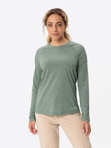 VAUDE Functioneel shirt 'Skomer III ' in Groen: voorkant