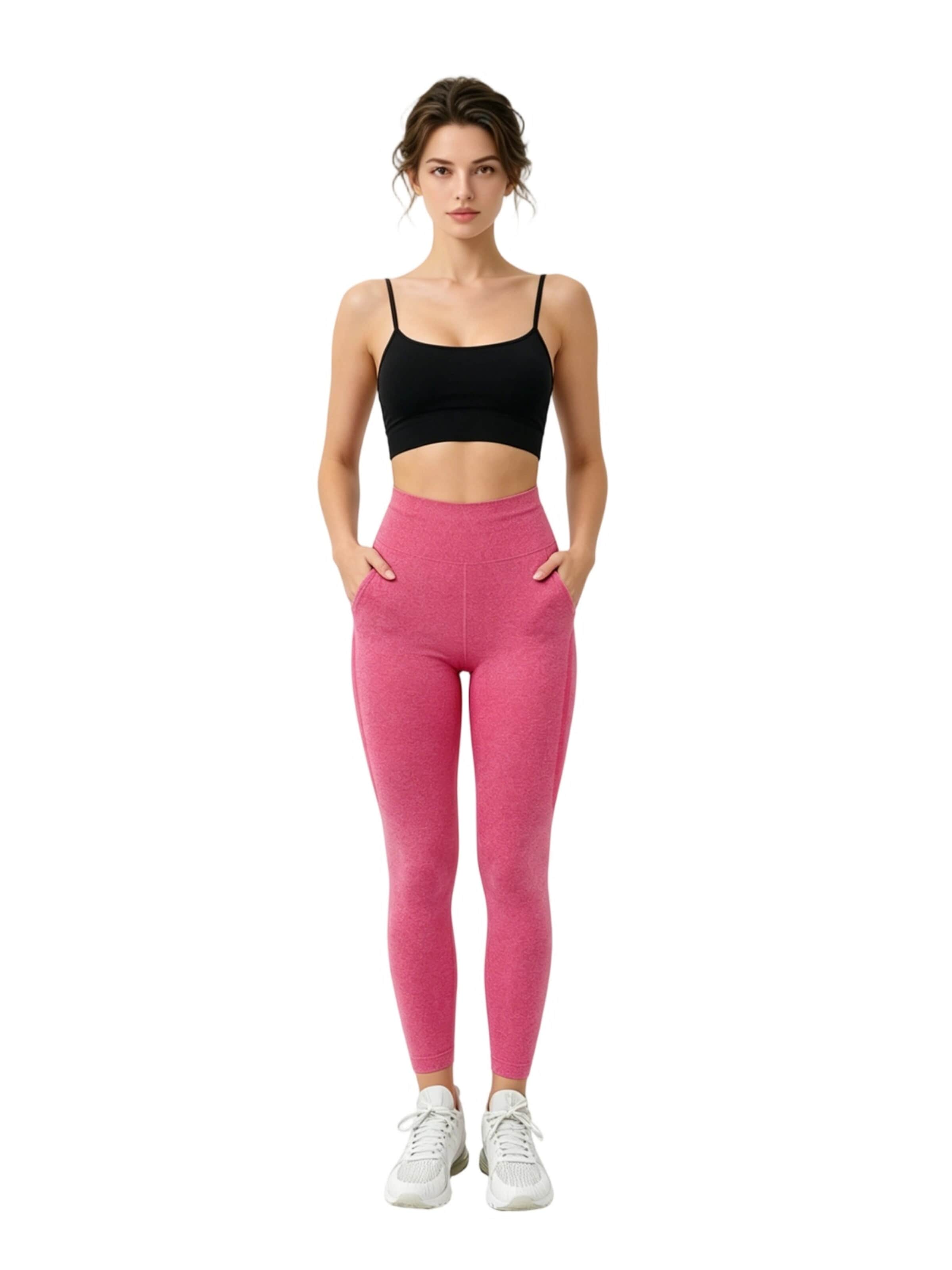 Yesfashion Skinny Sporthose‌‌ in Pink