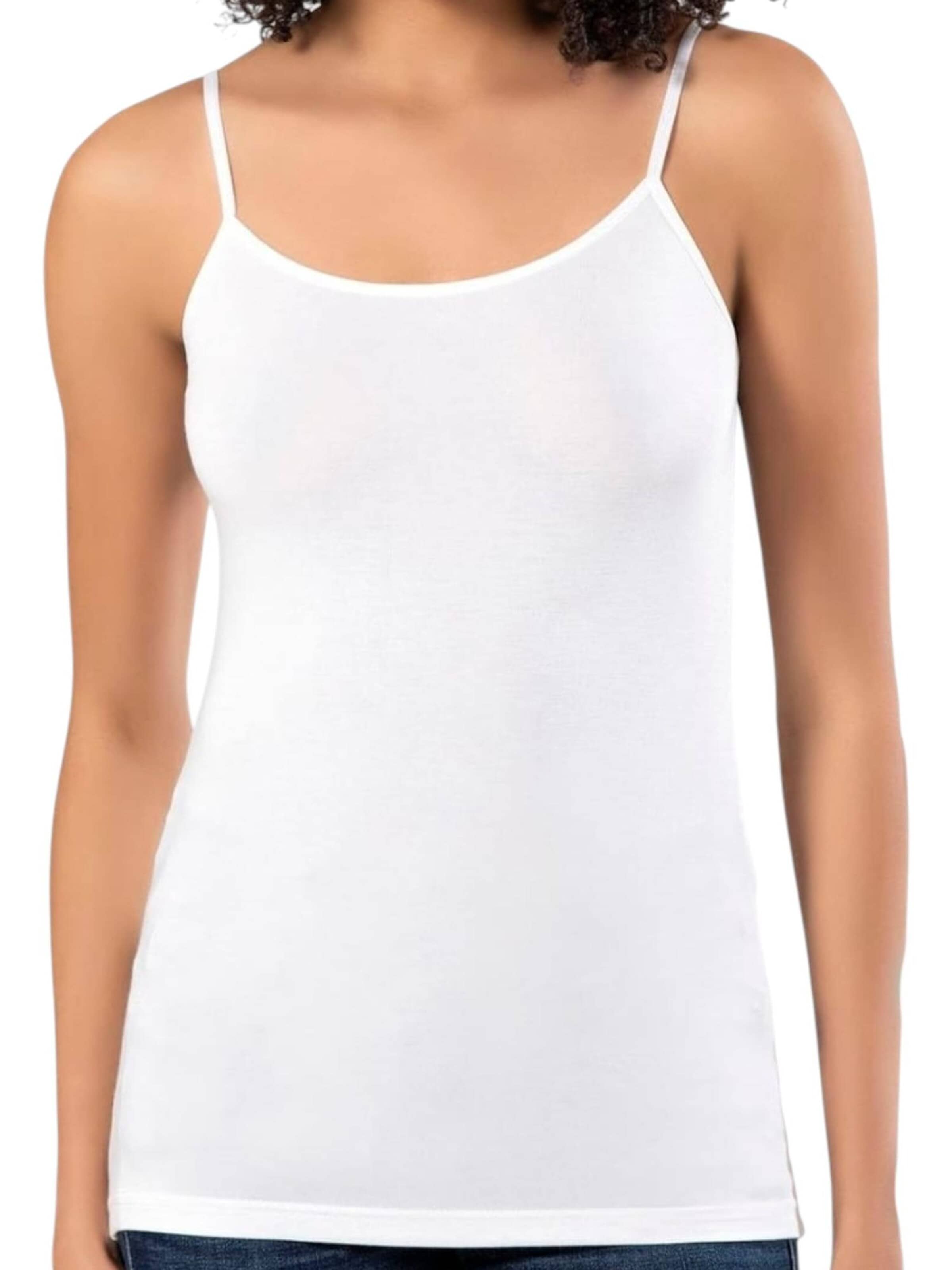 Maillot de corps 'Everyday-Spaghetti-Set' fashionshowcase en blanc