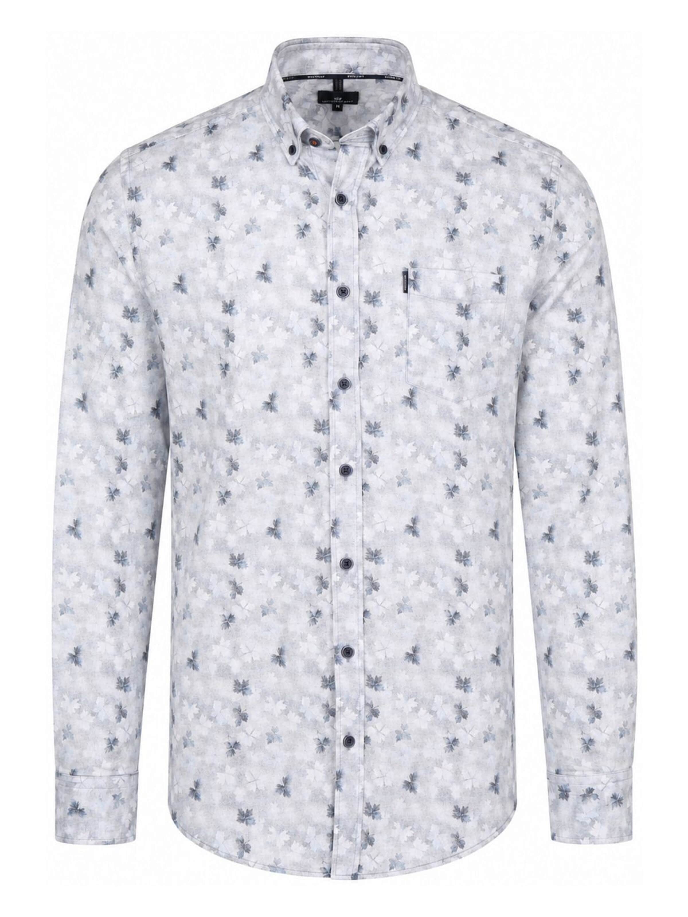 Coupe regular Chemise State of Art en bleu : devant