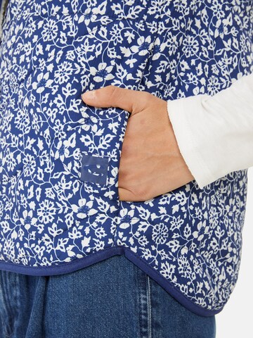 CAMEL ACTIVE Weste mit Blumenprint in Blau