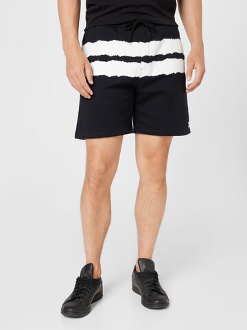 Hurley Normální Sportovní kalhoty 'OCEANCARE' – černá: přední strana