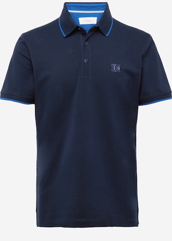 s.Oliver Shirt in Blauw: voorkant