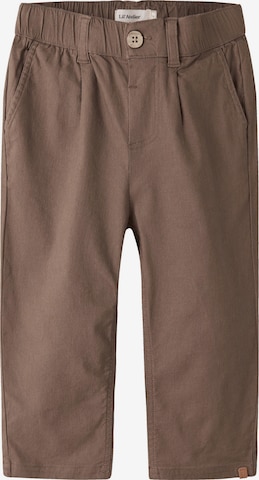 Lil'Atelier Regular Broek in Bruin: voorkant