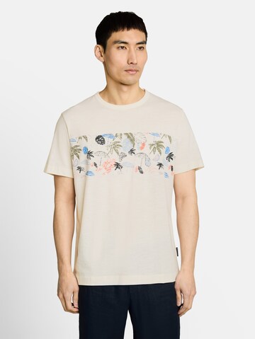 TOM TAILOR T-Shirt in Braun: Vorderseite