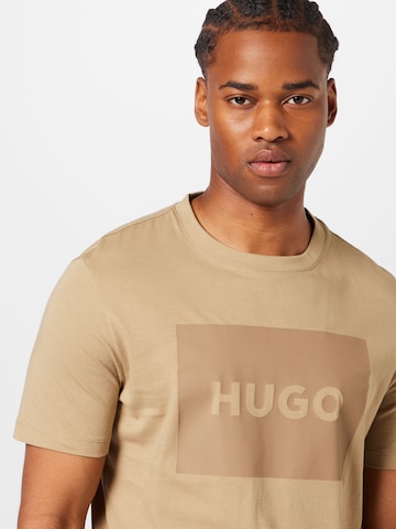 HUGO Red Shirt 'Dulive222' in Bruin