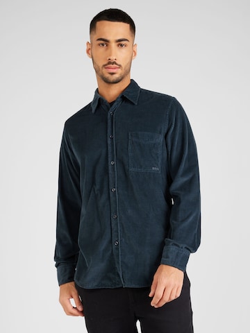 BOSS Black Regular Fit Hemd 'Relegant 6' in Blau: predná strana