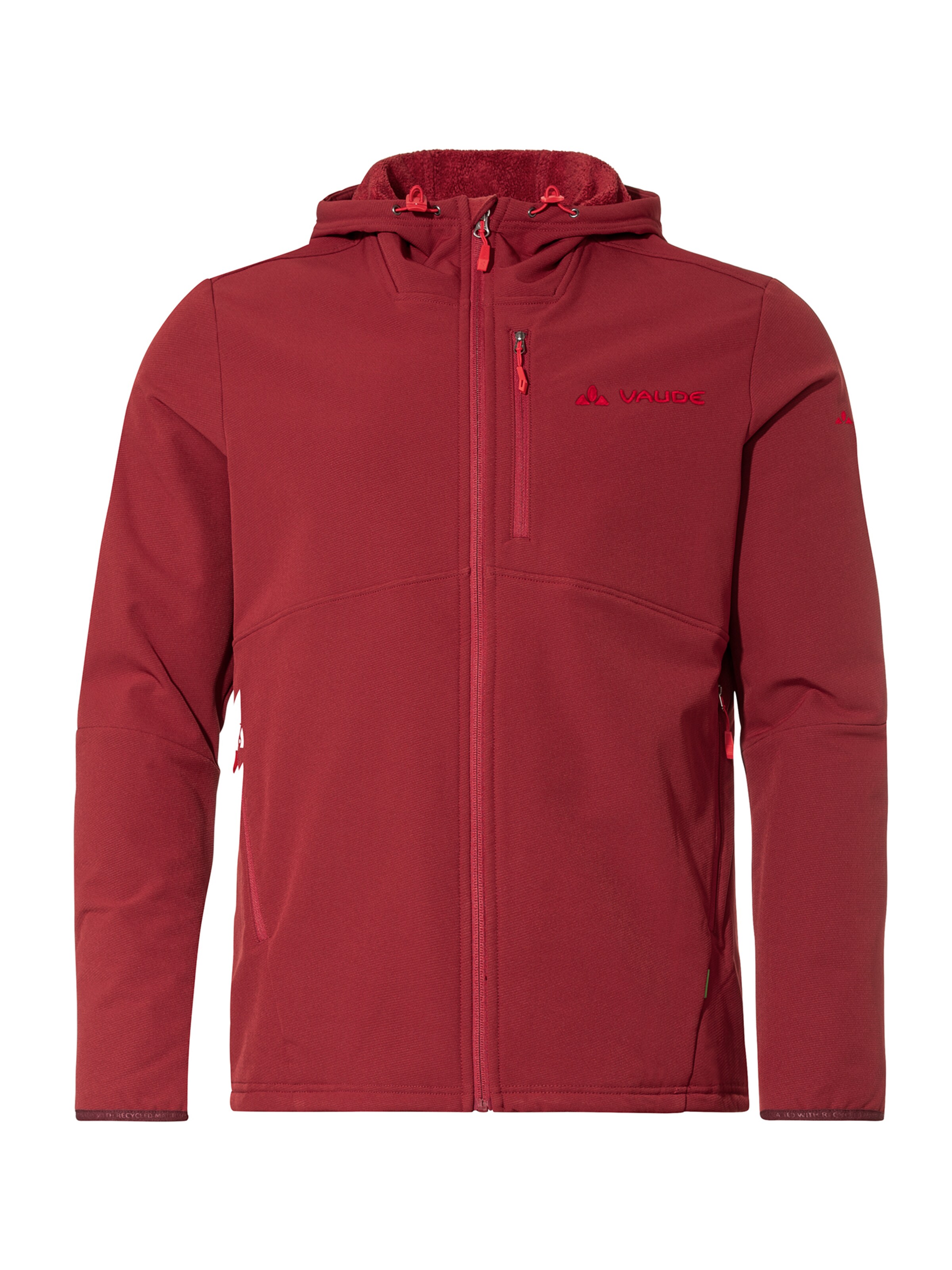 VAUDE Outdoor jacket in Red: front