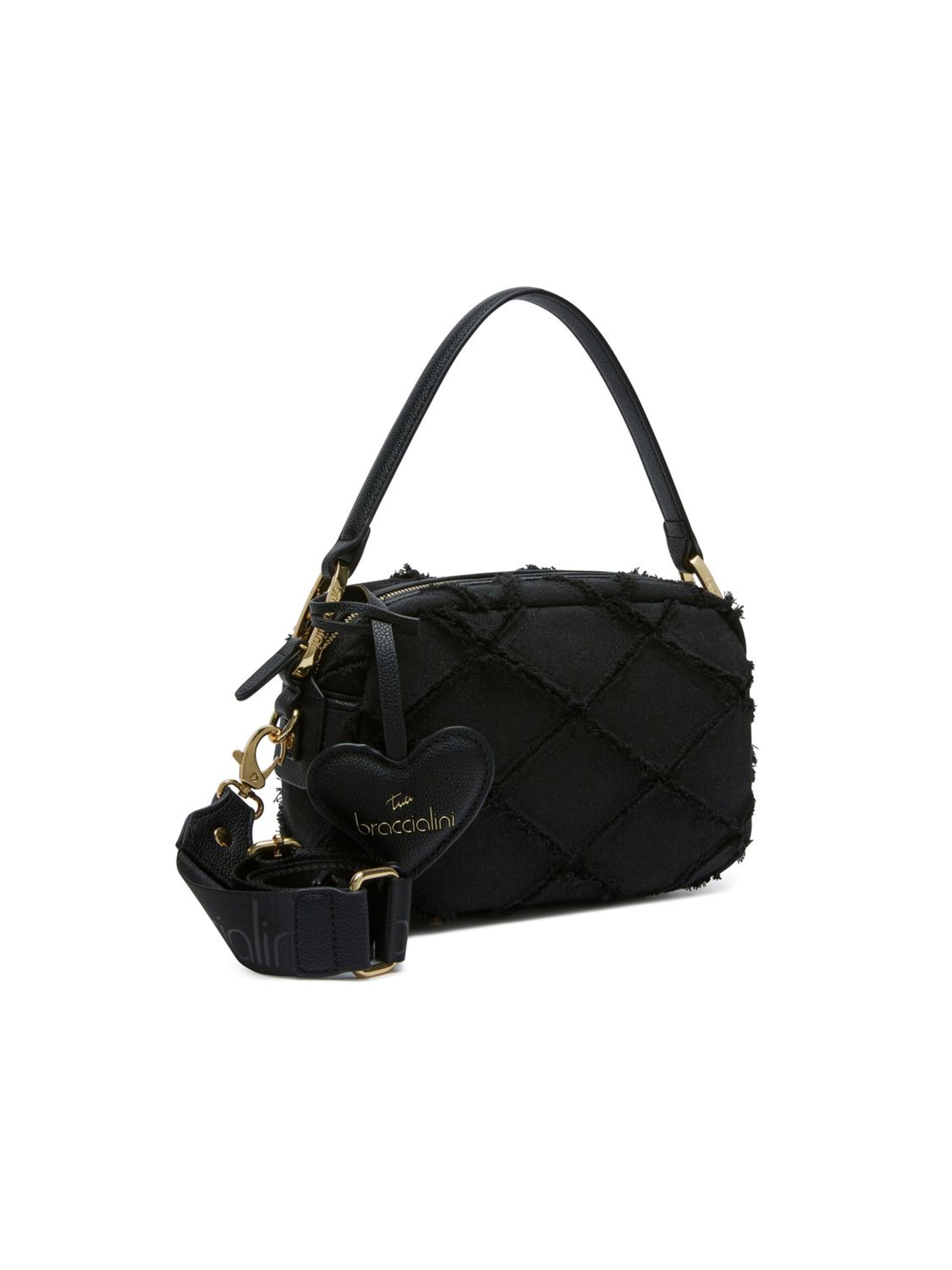Borsa a tracolla 'Jinny Jeans' di Braccialini in nero