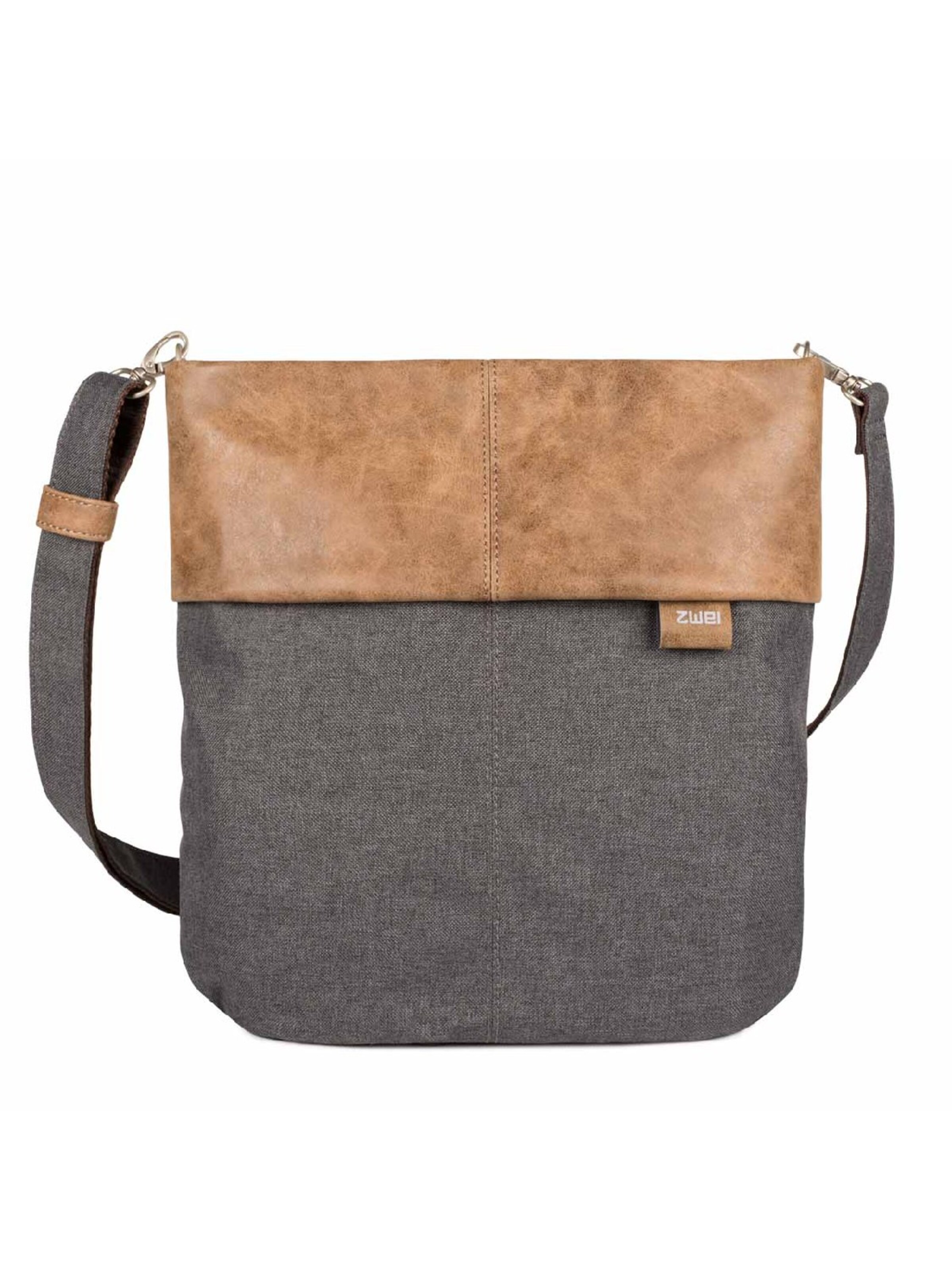 ZWEI Schoudertas 'OLLI OT12' in Grijs: voorkant