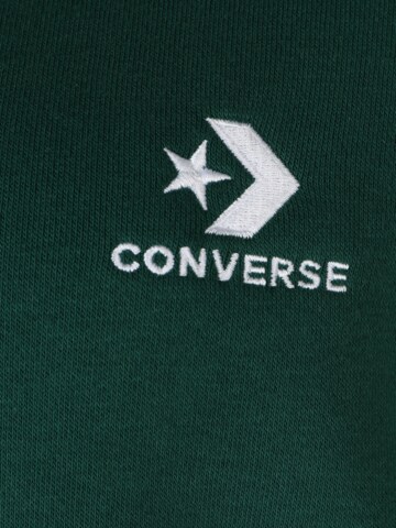 CONVERSE Свитшот в Зеленый